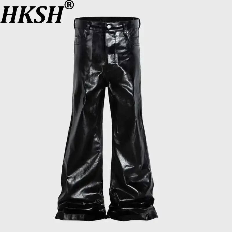 Leather Work Jeans - HKSH Celana Denim High Street Pria