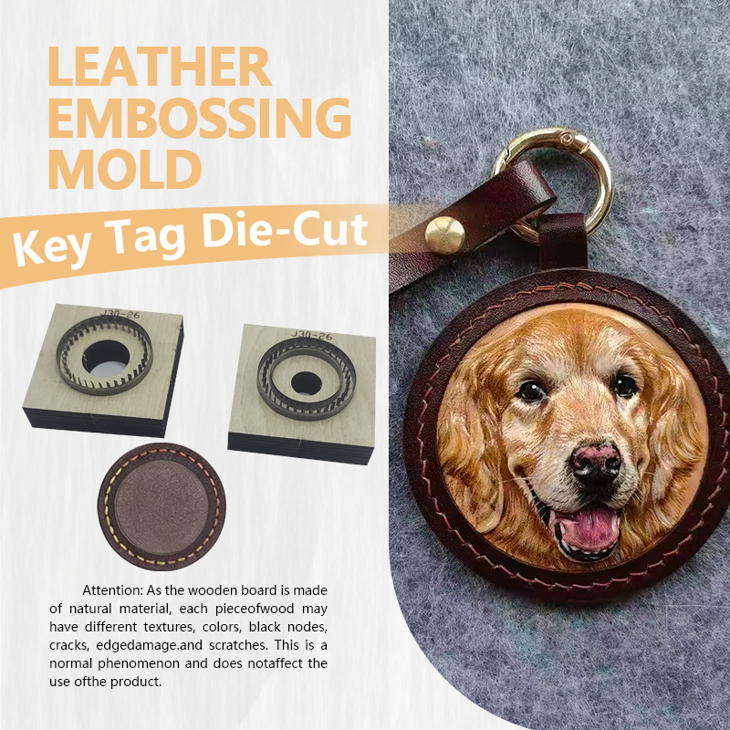 Leatherwork Products - Cetakan Pisau Pemotong Gantungan Kunci Kulit