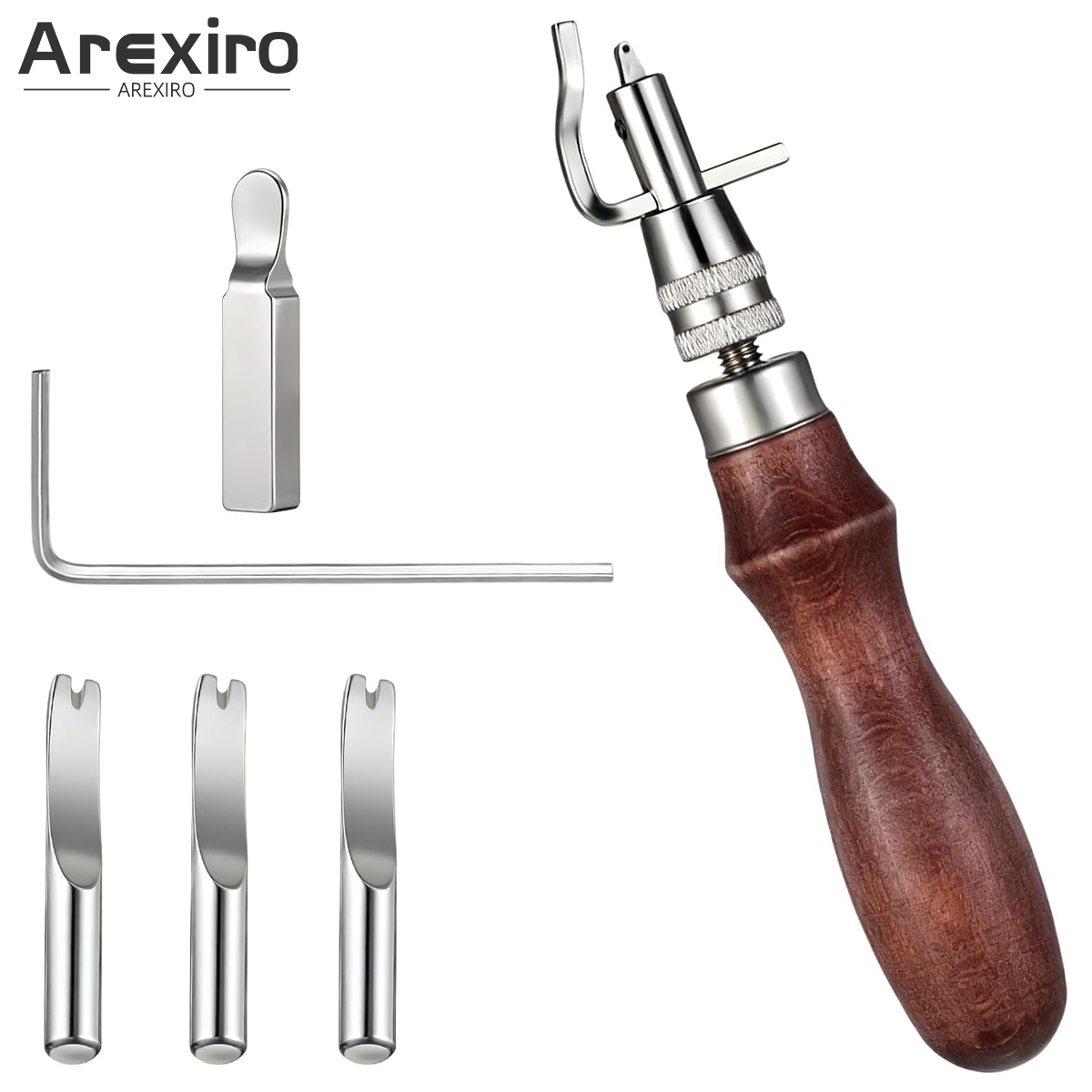 Leatherwork Edge Creaser - 7 in 1 Kit Alat Jahit