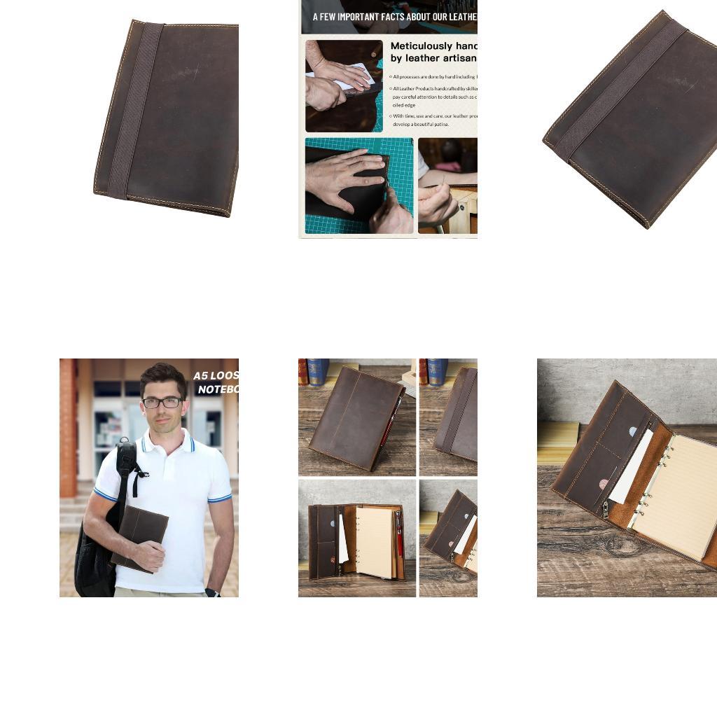 Leather Work Diary Covers - Jurnal Kulit untuk Jurnal Sekolah, Pekerjaan