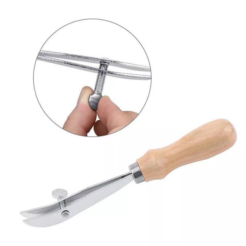 Leatherwork Edge Creaser - 1 buah Alat Pembuat Lekukan Tepi