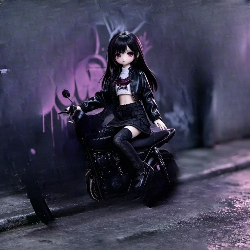 Leatherwork Products - Set Pakaian BJD Skala 1/12, Jaket
