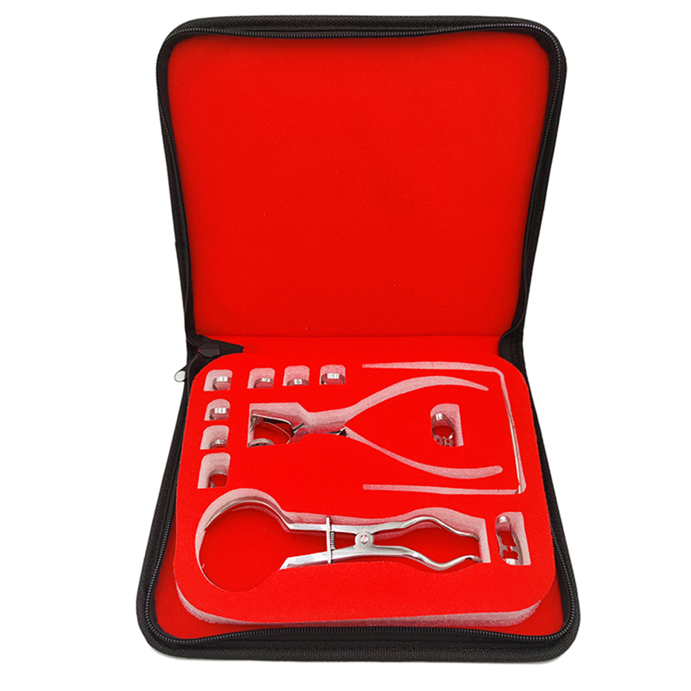 Leatherwork Punching Tool - Set pembolong lubang Dam KEDOKTERAN GIGI