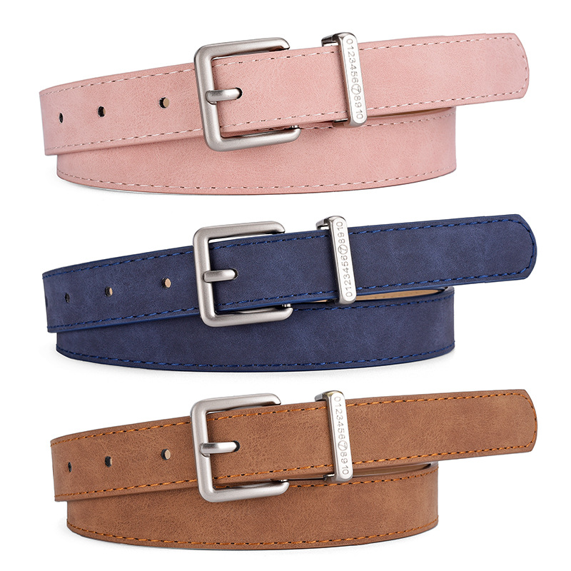 Leather Work Jeans - Sabuk Wanita Fashion, Sabuk Wanita Mode,