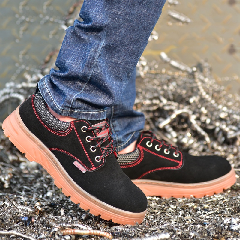 Leatherwork Tools - Sepatu kerja safety steel toe berbahan