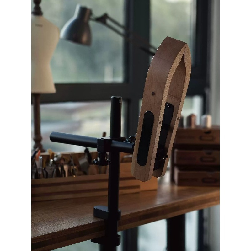 Leatherwork Tools - Penyangga Penjepit Jahitan Kulit Kayu DIY,
