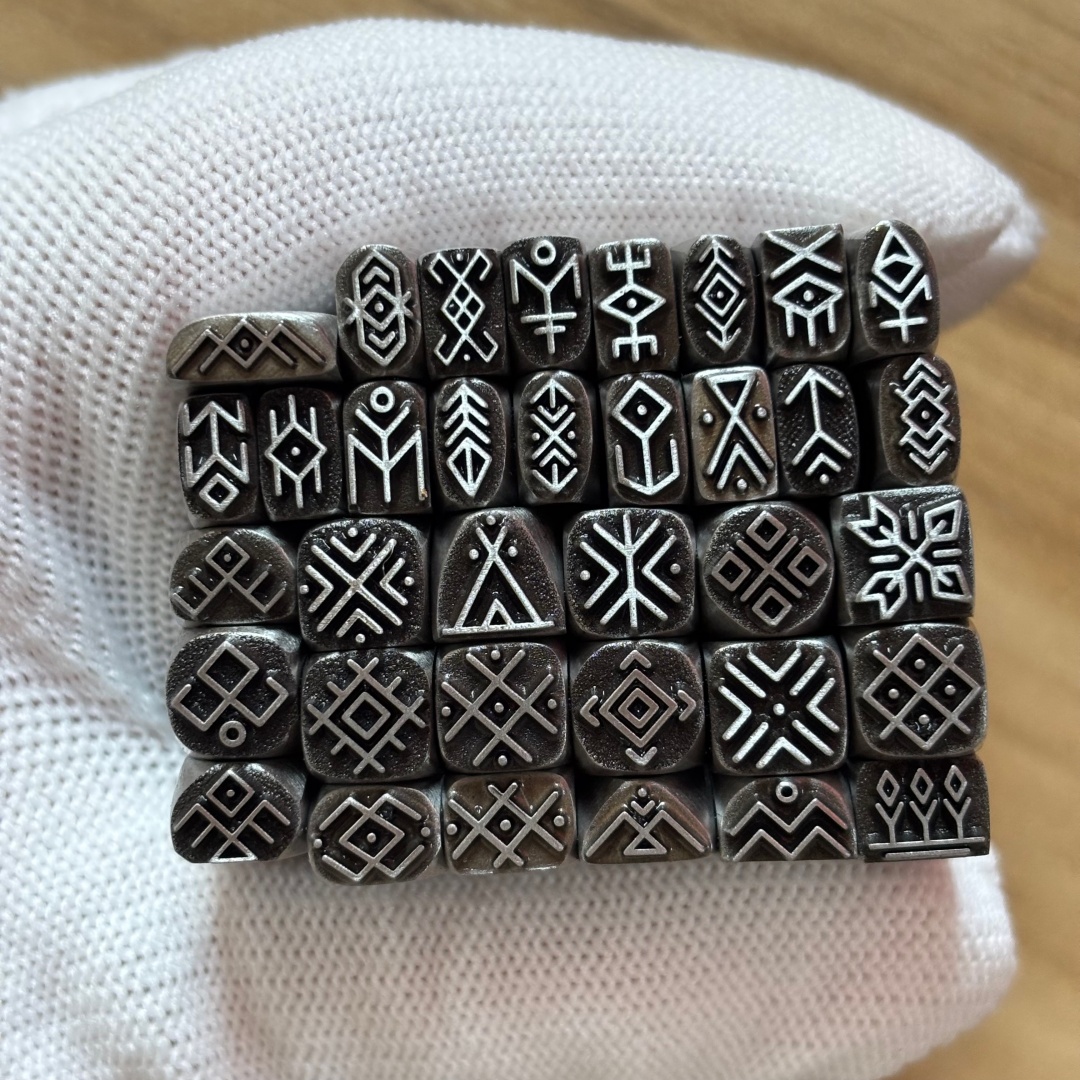 NO.1-NO.18 Stempel Logam Simbo - Leatherwork Patterns ulasan dan harga