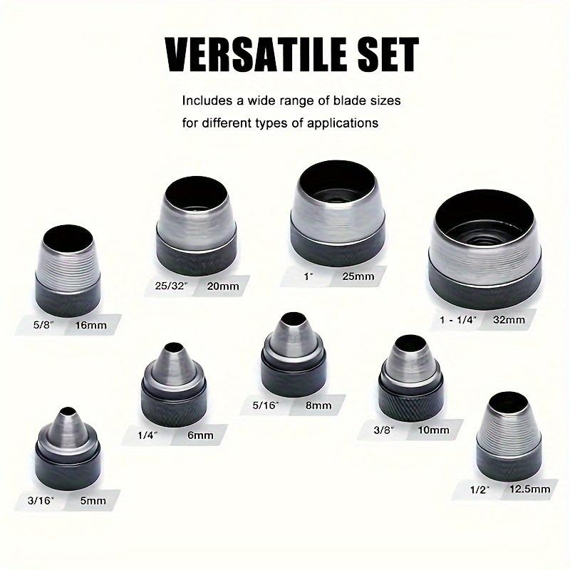 10Pcs Set Alat Pelubang Kulit  - Leatherwork Punching Tool ulasan dan harga