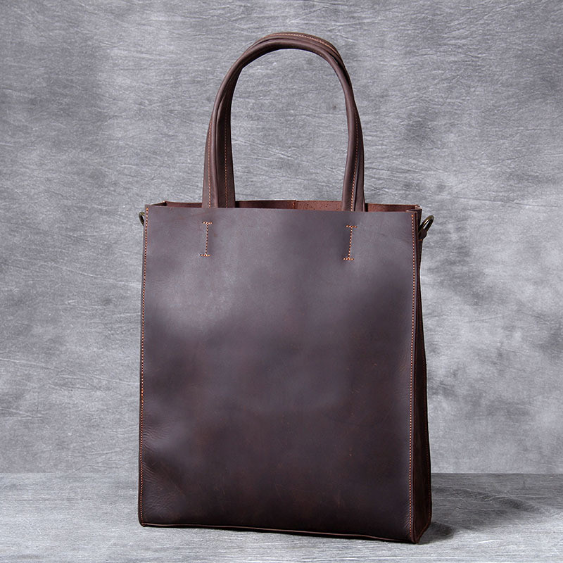 Tas jinjing tangan pria kulit  - Leather Work Laptop Bag ulasan dan harga