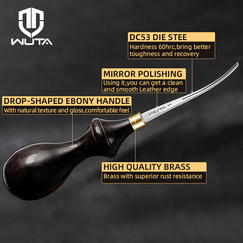 WUTA Leather Edge Beveler PRO  - Leatherwork Edge Creaser ulasan dan harga