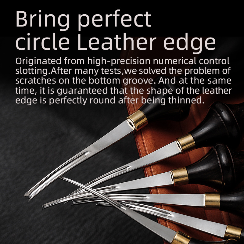 WUTA Leather Edge Beveler PRO  - Leatherwork Edge Creaser ulasan dan harga