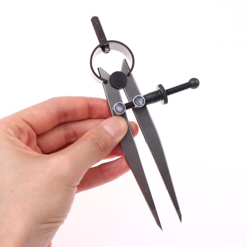 1pc Alat Pembagi Busur Kompas  - Leatherwork Edge Creaser ulasan dan harga