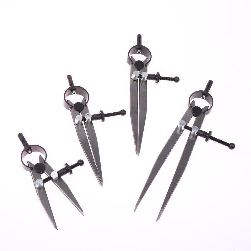 1pc Alat Pembagi Busur Kompas  - Leatherwork Edge Creaser ulasan dan harga