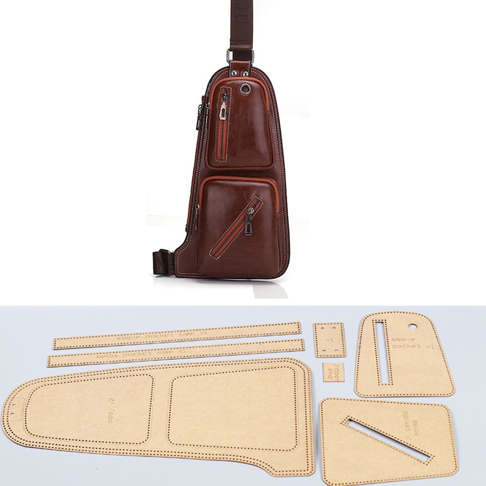 Piringan pemotong die tas dada - Leatherwork Templates ulasan dan harga