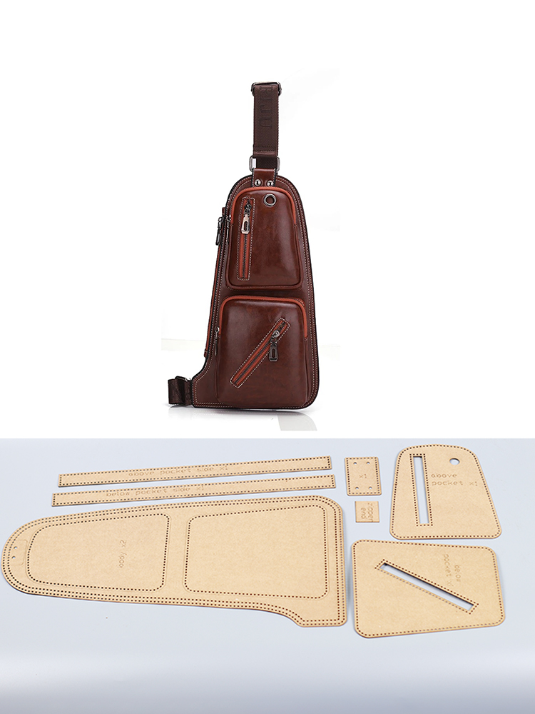 Piringan pemotong die tas dada - Leatherwork Templates ulasan dan harga