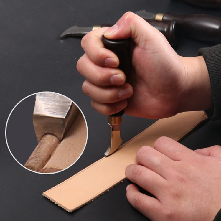 1 buah peralatan kerja Crimpin - Leatherwork Edge Creaser ulasan dan harga