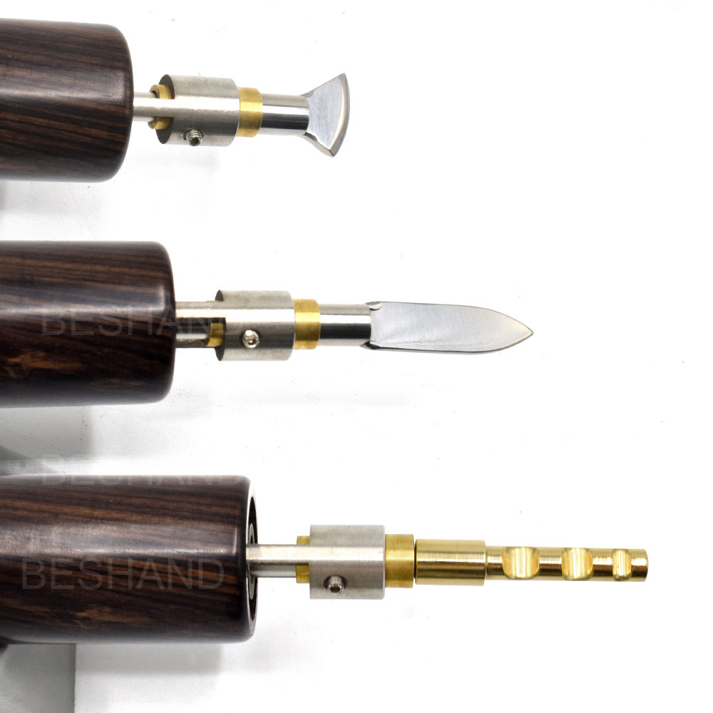 Ujung Besi Alat Linear Creaser - Leatherwork Edge Creaser ulasan dan harga