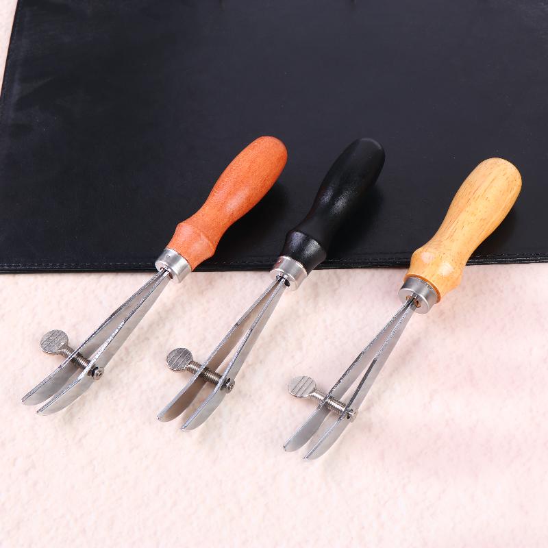 Alat Pengerut Tepi Kulit yang  - Leatherwork Edge Creaser ulasan dan harga