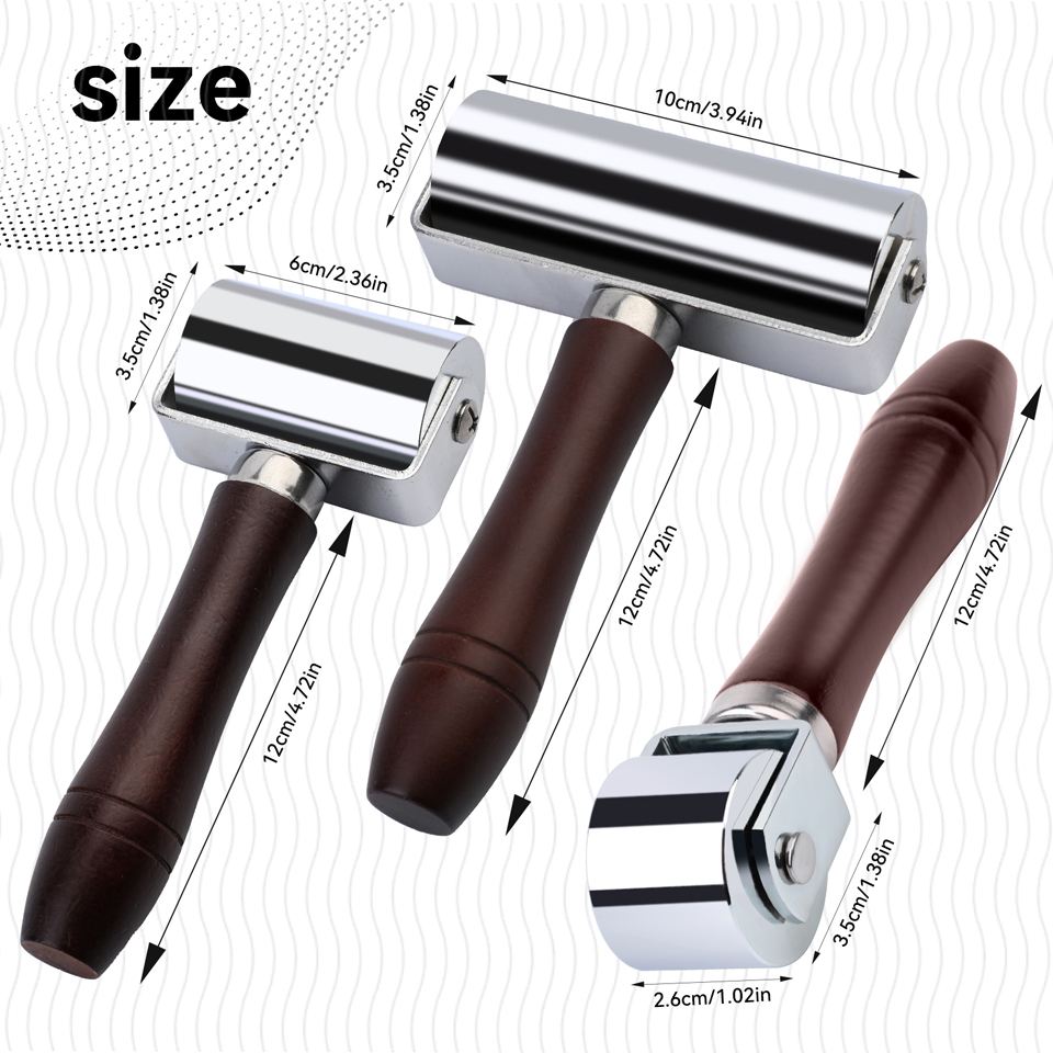 Rol Pemeras Tepi Kulit dengan  - Leatherwork Edge Creaser ulasan dan harga