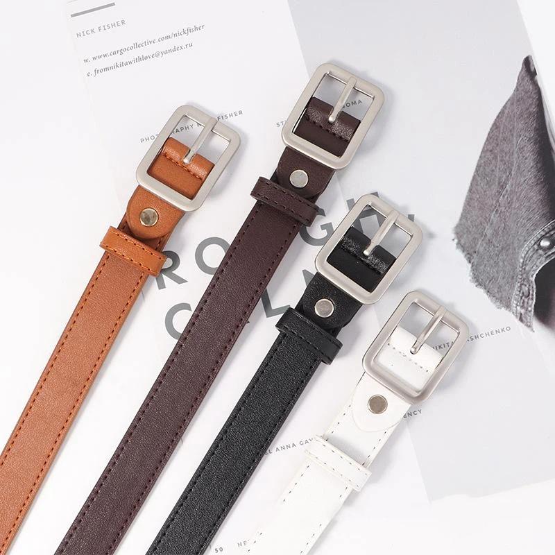【IIOO】1 buah sabuk wanita sabu - Leather Work Jeans ulasan dan harga