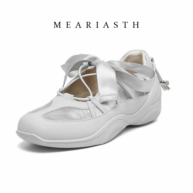 Sepatu wanita model mary jane  - Leather Work Flats Women ulasan dan harga