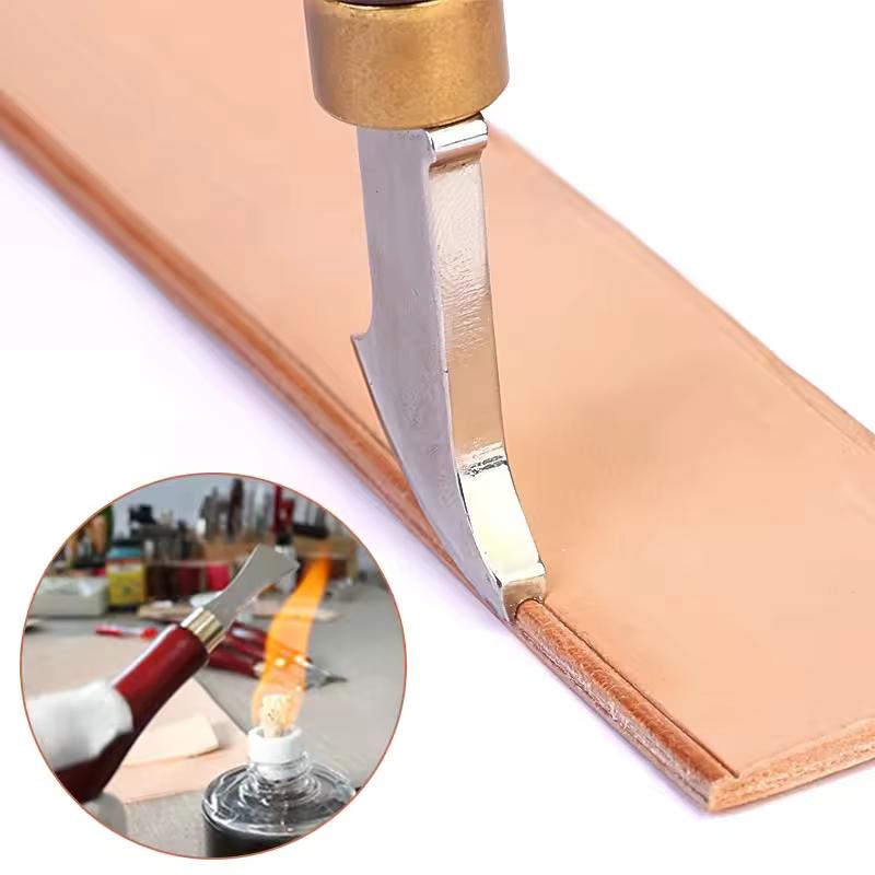 4 buah alat pembuat lipatan te - Leatherwork Edge Creaser ulasan dan harga