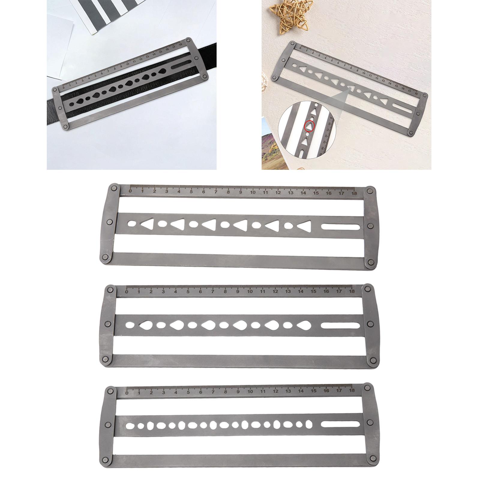 Penggaris Penentu Posisi Sabuk - Leatherwork Ruler ulasan dan harga