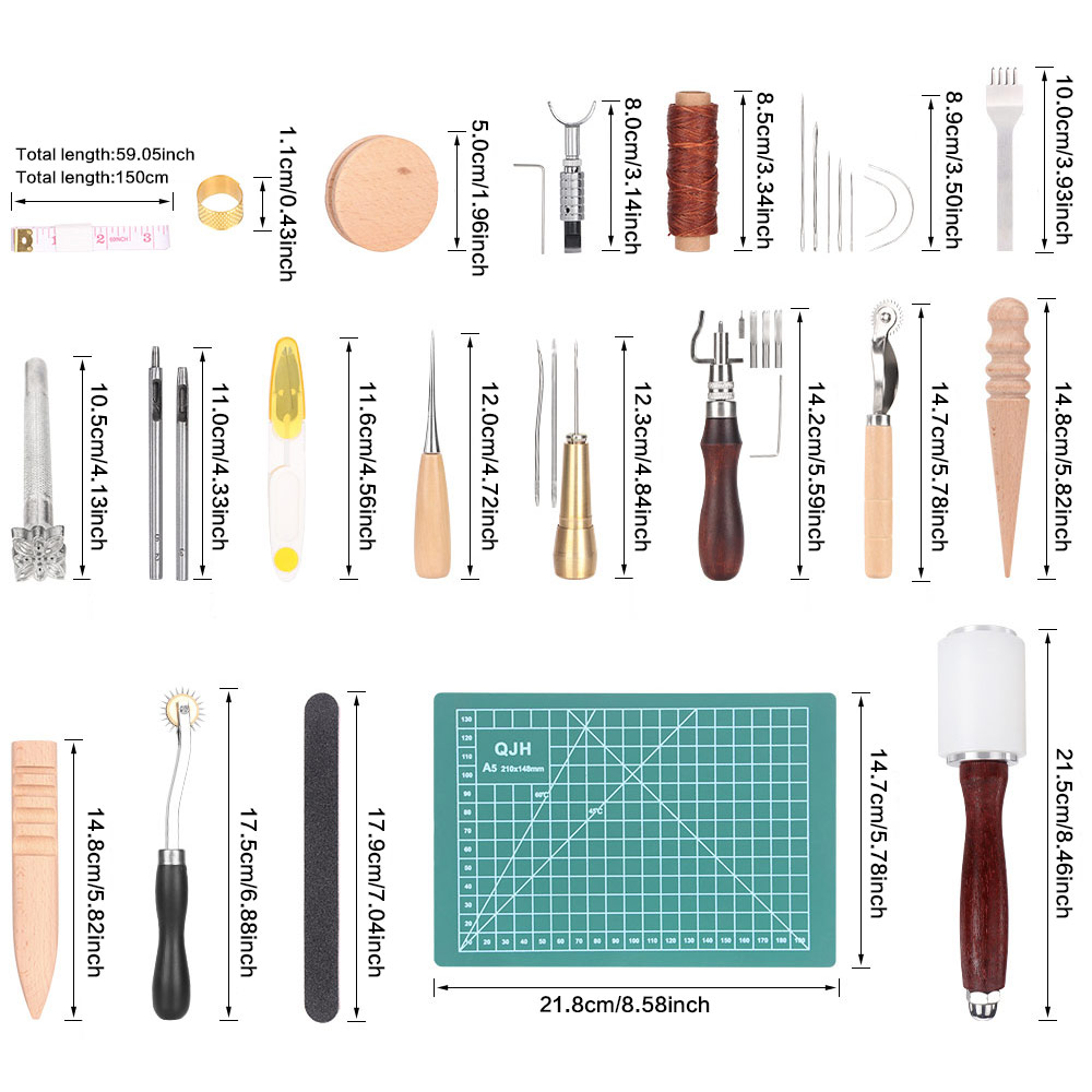 Perlengkapan Kerajinan Kulit d - Leatherwork Punching Tool ulasan dan harga