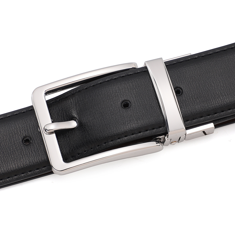 Sabuk pria kulit asli gesper P - Leather Work Jeans ulasan dan harga