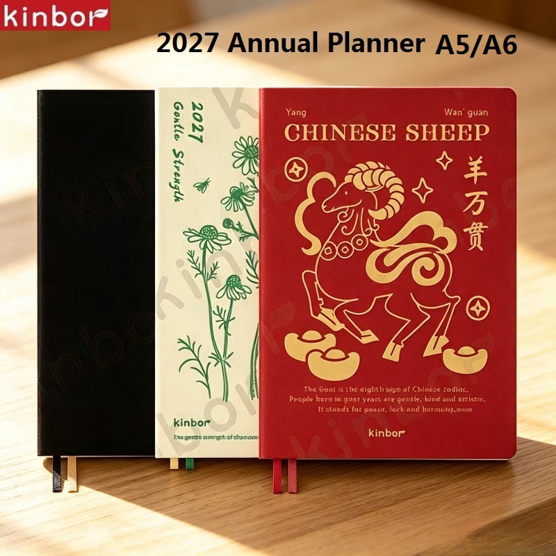 Kinbor New 2027 Planner A5/A6  - Leatherwork Plans ulasan dan harga