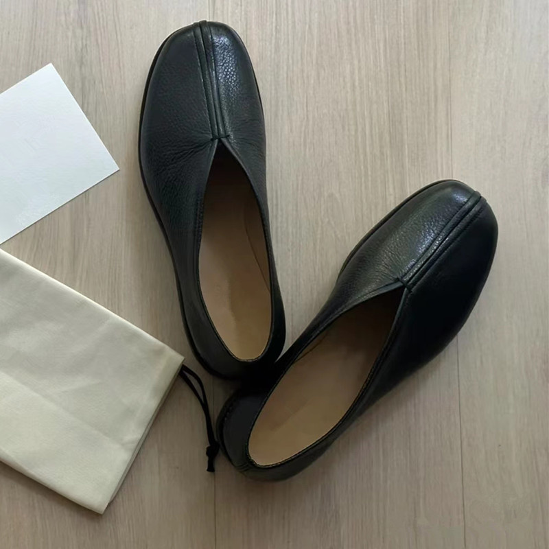 Sepatu kulit pria dan wanita,  - Leather Work Flats Women ulasan dan harga