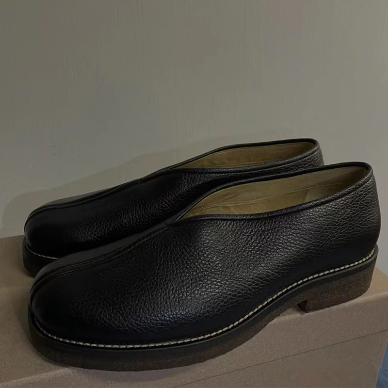 Sepatu kulit pria dan wanita,  - Leather Work Flats Women ulasan dan harga