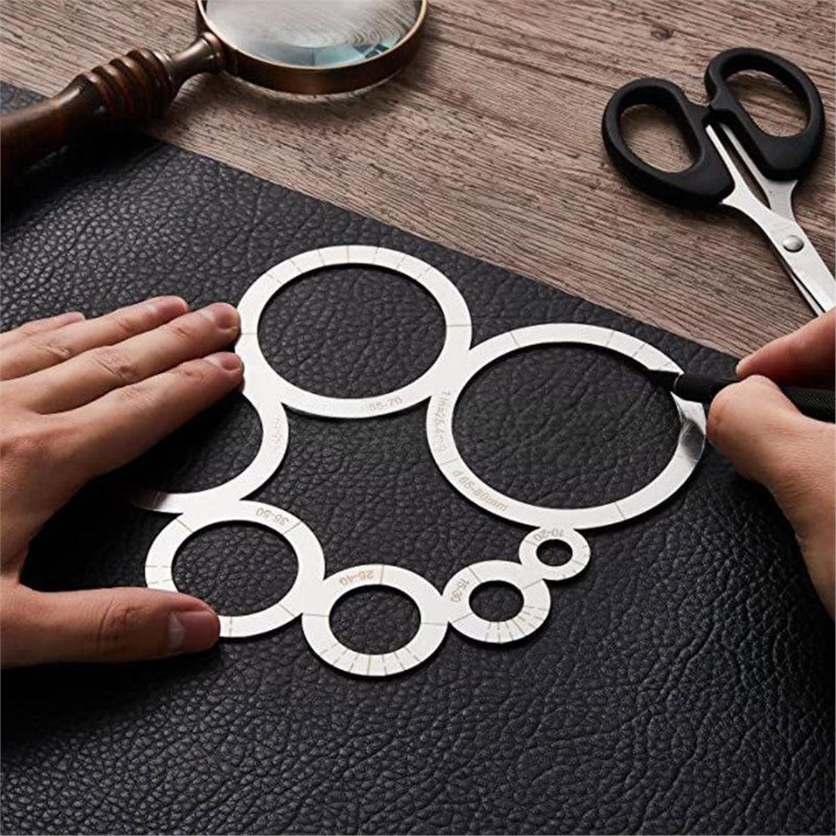 Penggaris Pemotong Sudut untuk - Leatherwork Ruler ulasan dan harga