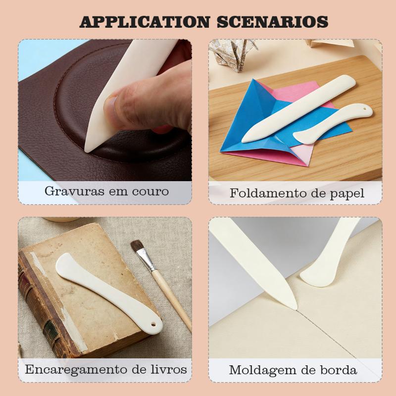 2Pcs Alat Lipat Kulit Tahan Au - Leatherwork Tools ulasan dan harga