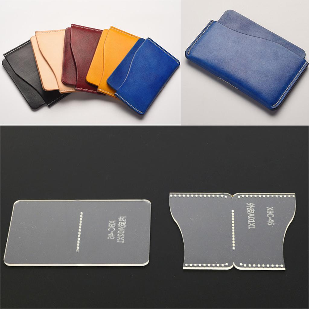 Cetakan Pola Dompet Kartu dari - Leatherwork Hobby ulasan dan harga