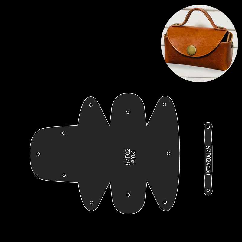 YOMDID 2 buah cetakan dompet k - Leatherwork Patterns ulasan dan harga