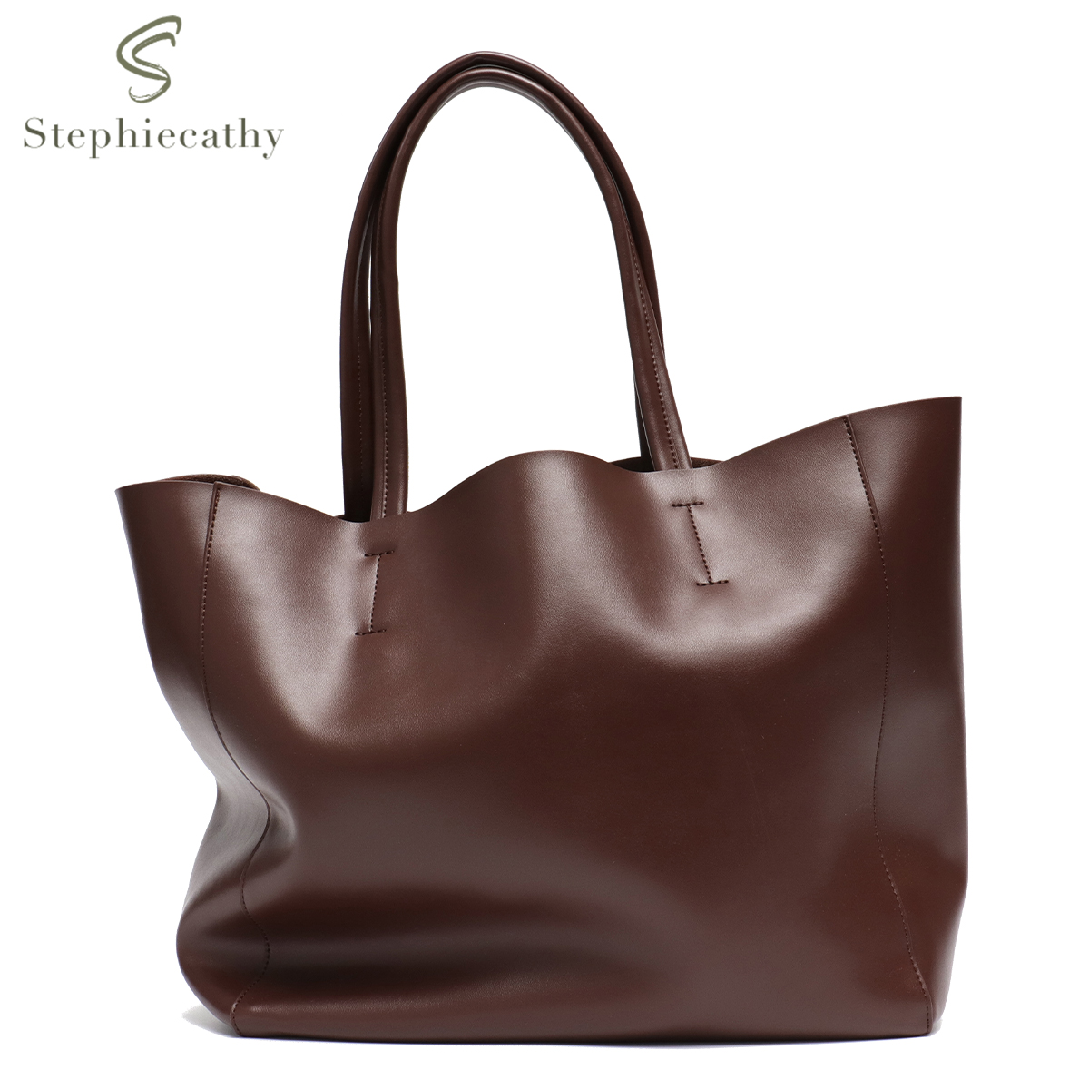 Tas jinjing kapasitas besar un - Leather Work Laptop Bag ulasan dan harga