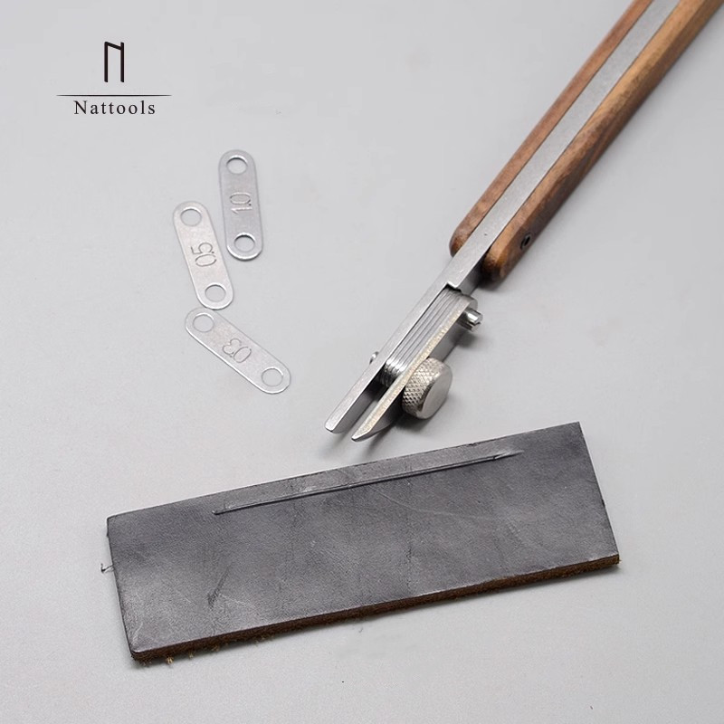 Nattools Alat Kreasi Tepi Kuli - Leatherwork Edge Creaser ulasan dan harga