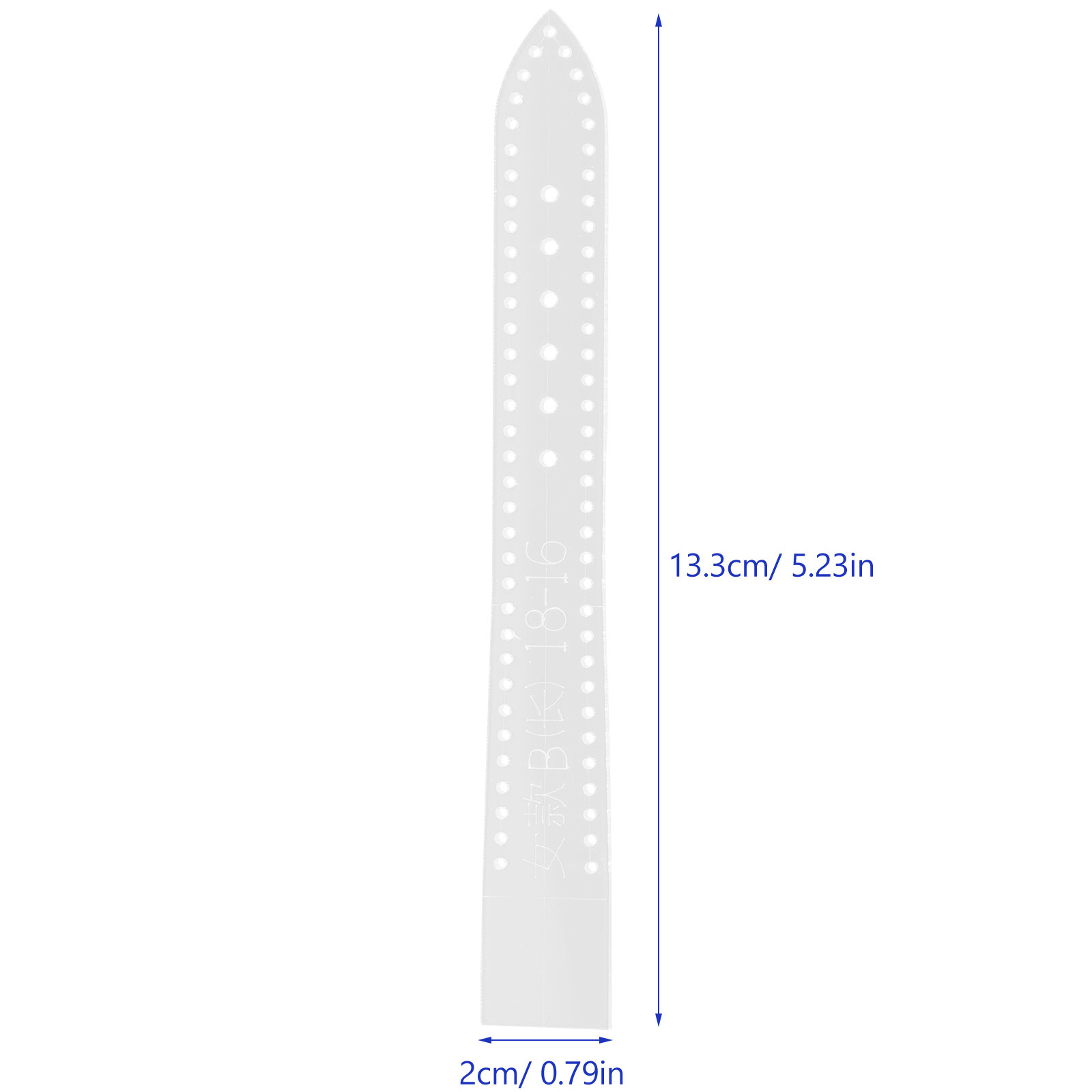 8Pcs Stensil Tali Jam Tangan A - Leatherwork Templates ulasan dan harga