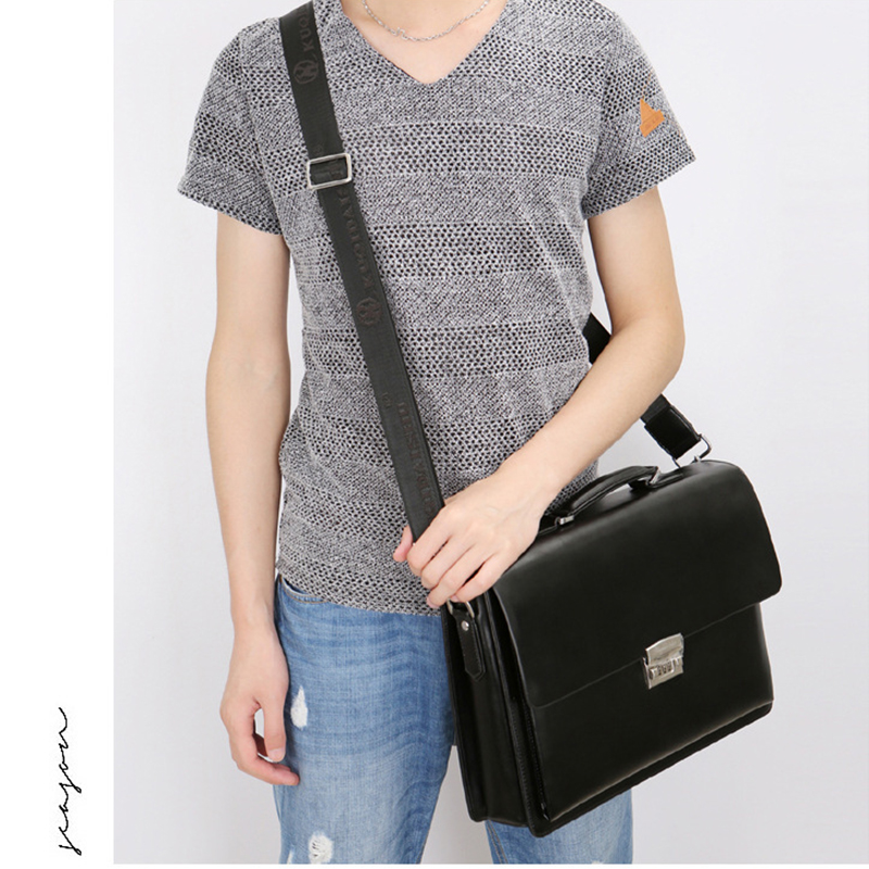 Tas Kerja Mewah dengan Kunci K - Leather Work Laptop Bag ulasan dan harga
