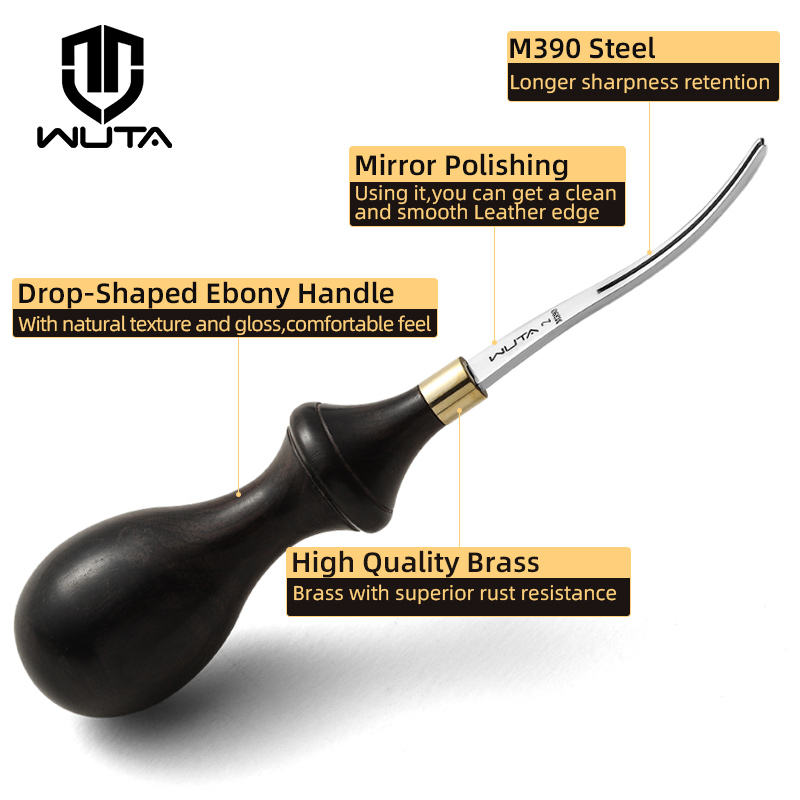 WUTA Leather Edge Beveler PRO  - Leatherwork Edge Creaser ulasan dan harga