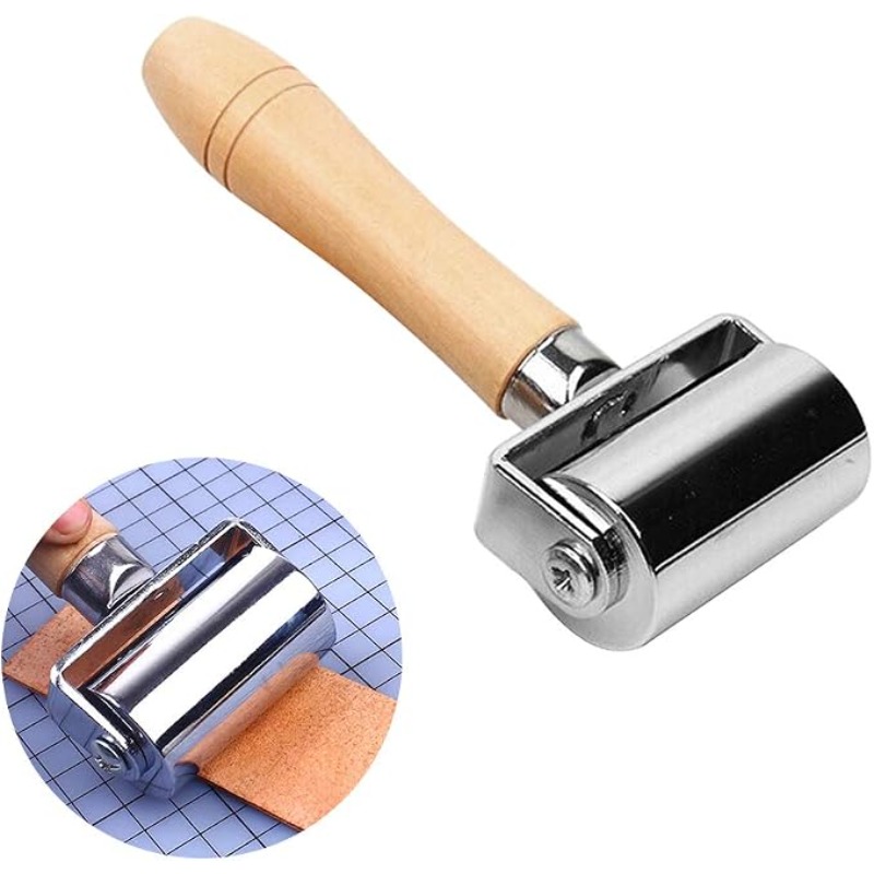 Alat Laminasi Lem Baja Tahan K - Leatherwork Edge Creaser ulasan dan harga