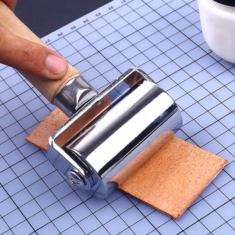 Alat Laminasi Lem Baja Tahan K - Leatherwork Edge Creaser ulasan dan harga