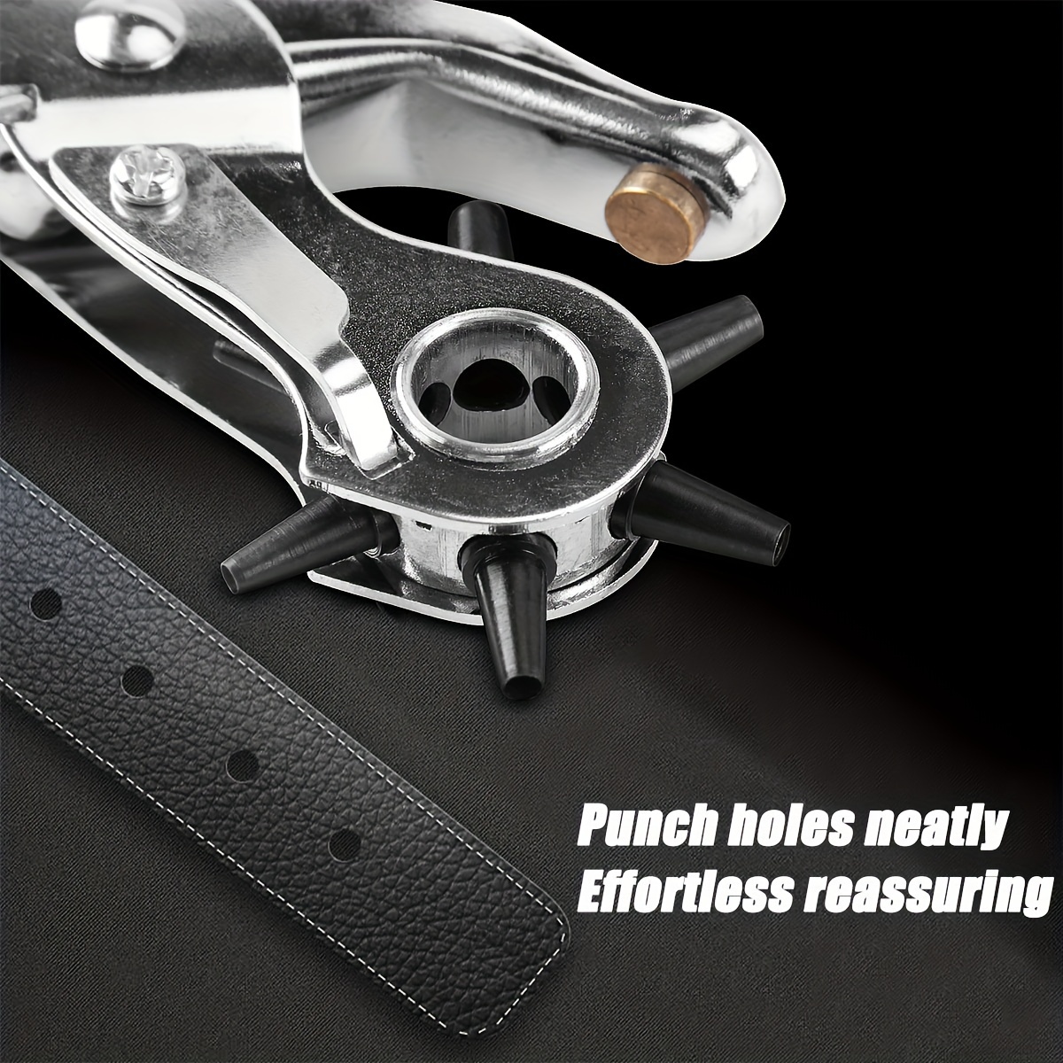 Alat Pelubang Kulit Profesiona - Leatherwork Punching Tool ulasan dan harga