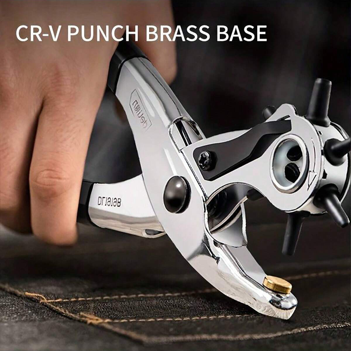 1pc-Penjepit Lubang Sabuk Kuli - Leather Punch Revolving ulasan dan harga