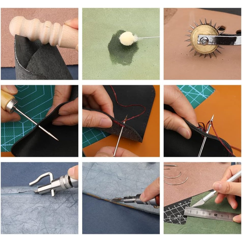 Peralatan Kerja Kulit, Kit Ker - Leatherwork Or Leathercraft ulasan dan harga