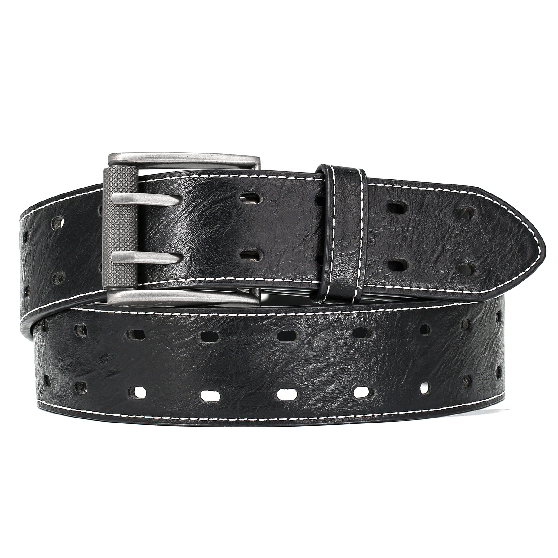 Sabuk Kulit Imitasi Pria Model - Leather Work Jeans ulasan dan harga